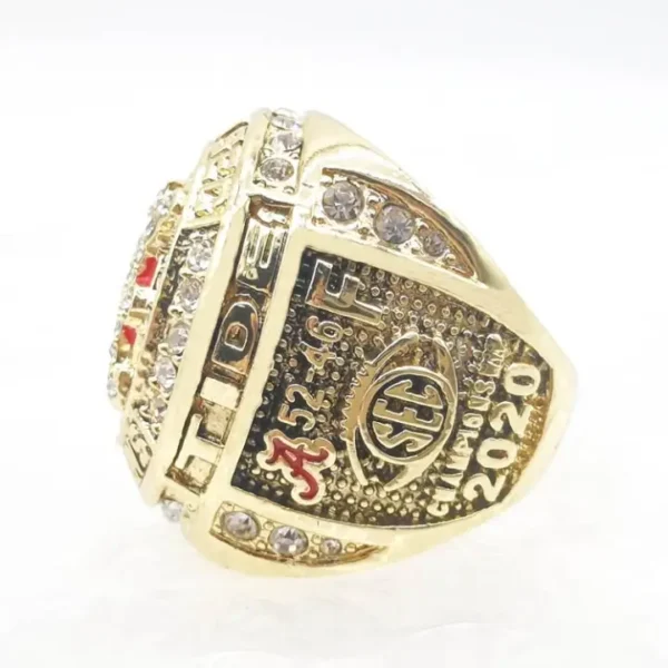 2020 Alabama Crimson Tide NCAA SEC championship ring NCAA Rings 2020 Alabama Crimson Tide 2