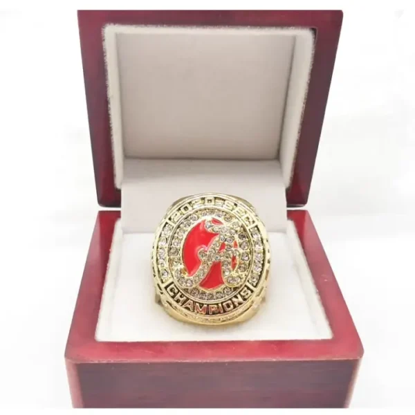 2020 Alabama Crimson Tide NCAA SEC championship ring NCAA Rings 2020 Alabama Crimson Tide 4