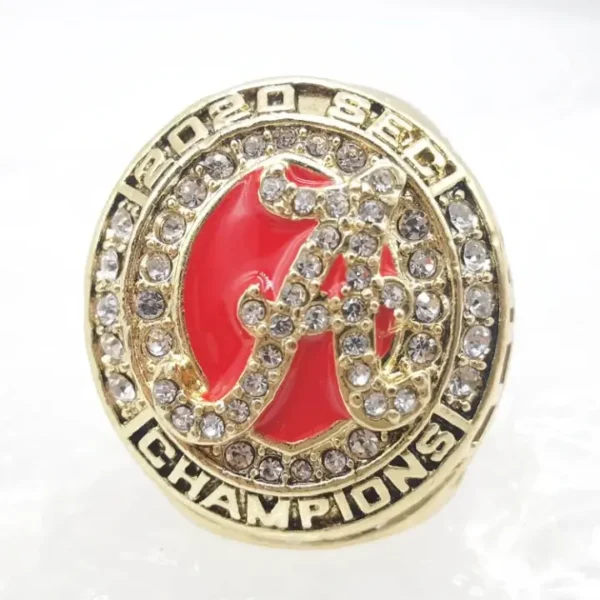 2020 Alabama Crimson Tide NCAA SEC championship ring NCAA Rings 2020 Alabama Crimson Tide