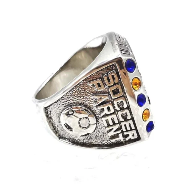 2021 Olathe South Falcons NCAA Soccer championship ring NCAA Rings 2021 Olathe South Falcons 4