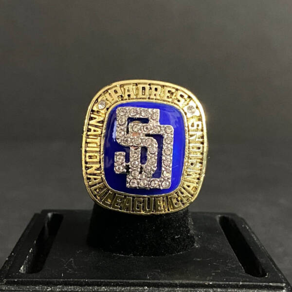 1998 San Diego Padres Tony Gwynn MLB World Series championship ring) MLB Rings baseball