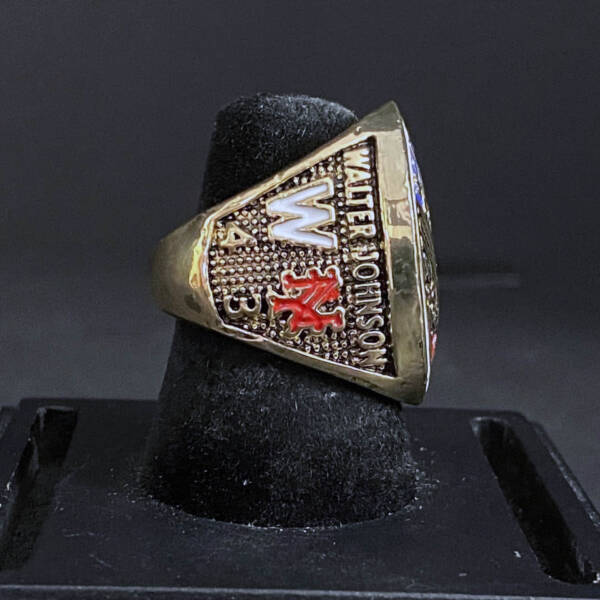 1924 Washington Senators Walter Johnson ring – MLB World Series championship ring MLB Rings 1924 Washington Senators 2