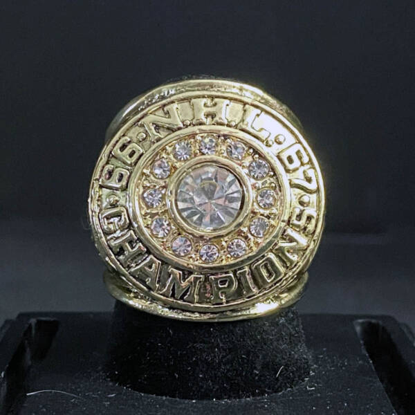 1967 Chicago Blackhawks NHL Stanley Cup championship ring NHL Rings 1967 Chicago Blackhawks