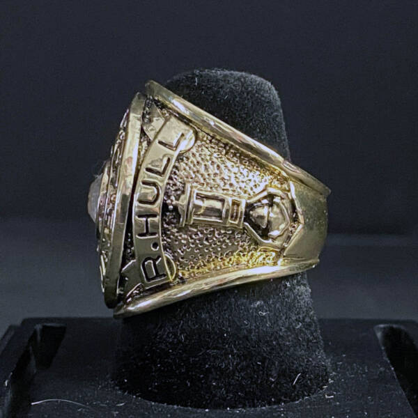 1967 Chicago Blackhawks NHL Stanley Cup championship ring NHL Rings 1967 Chicago Blackhawks 4