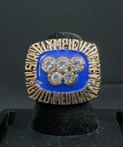 1980 USA Olympic Hockey team ring – Jim Craig Gold medalist championship ring NHL Rings 1980 USA Olympic Hockey 1980 USA Olympic Hockey team ring – Jim Craig Gold medalist championship ring NHL Rings 1980 USA Olympic Hockey
