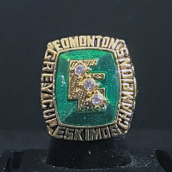 1980 Edmonton Eskimos (Elks) CFL Grey Cup championship ring Grey Cup rings 1980 Edmonton Eskimos