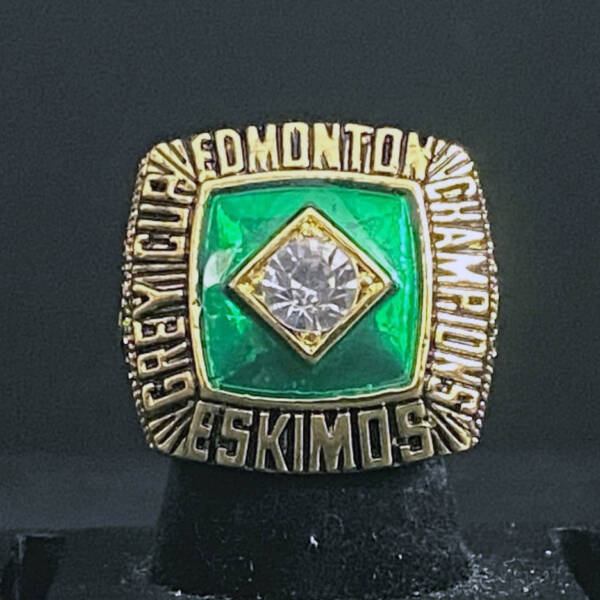 1982 Edmonton Eskimos (Elks) CFL Grey Cup championship ring Grey Cup rings 1982 Edmonton Eskimos