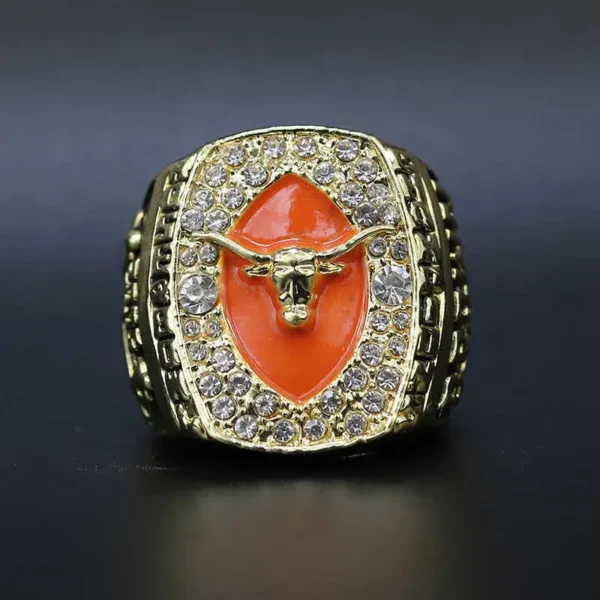 2005 Texas Longhorn championship ring – NCAA Rose Bowl champion ring NCAA Rings 2005 Texas Longhorn