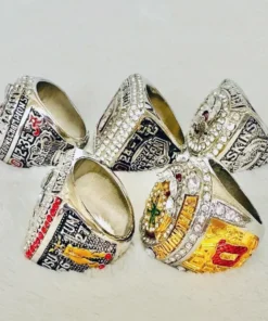 5 Ohio State Big Ten NCAA National championship rings set NCAA Rings college backetball 2