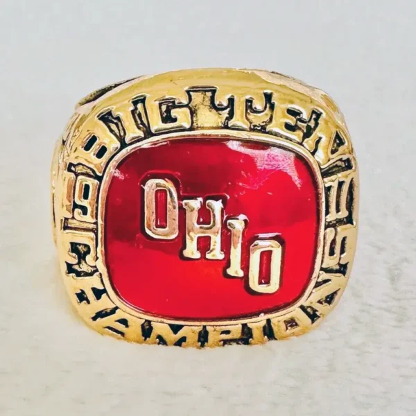 1977 Ohio State Buckeyes Big Ten championship ring – NCAA National champion ring NCAA Rings 1977 Ohio State Buckeyes