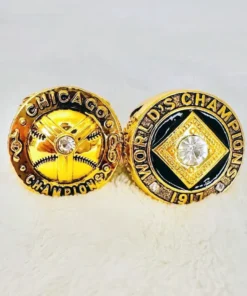1906 & 1917 Chicago White Sox MLB World Series championship ring set MLB Rings baseball 1906 & 1917 Chicago White Sox MLB World Series championship ring set MLB Rings baseball