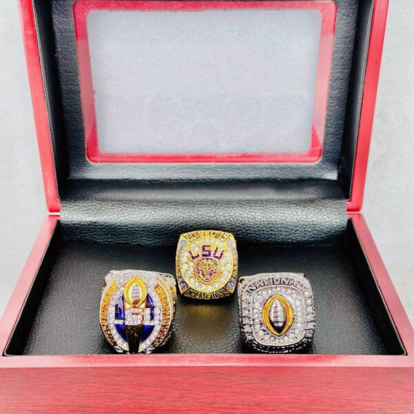 2019 LSU Tigers NCAA National championship ring collection NCAA Rings college backetball