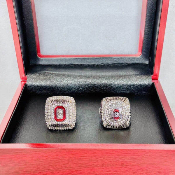 2017 & 2018 Ohio State championship ring – NCAA Big Ten championship ring set replica NCAA Rings college backetball 2