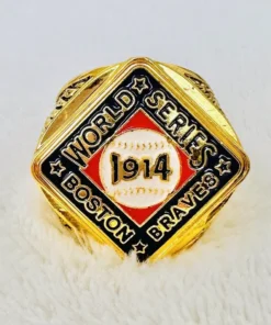1914 Boston Braves Rabbit Maranville ring – MLB World Series championship ring MLB Rings 1914 Boston Braves 1914 Boston Braves Rabbit Maranville ring – MLB World Series championship ring MLB Rings 1914 Boston Braves