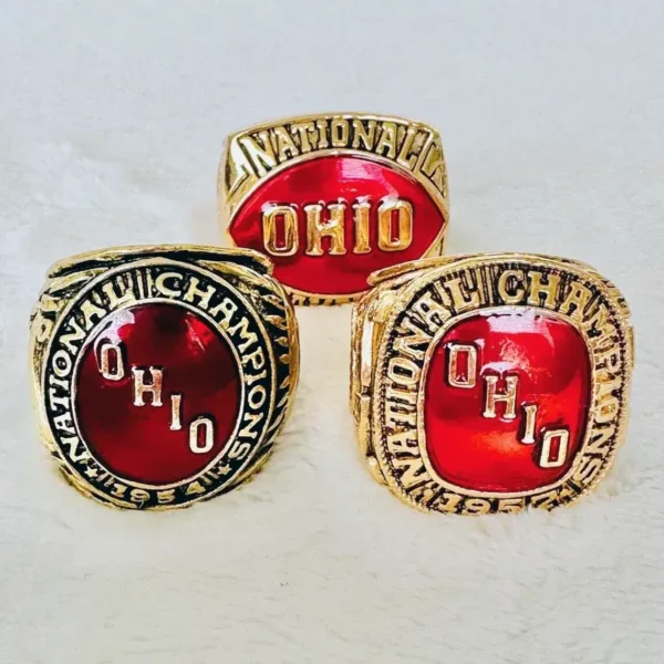 3 Ohio State NCAA National championship ring collection NCAA Rings college backetball 4