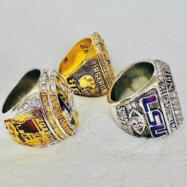 2019 LSU Tigers NCAA National championship ring collection NCAA Rings college backetball 4