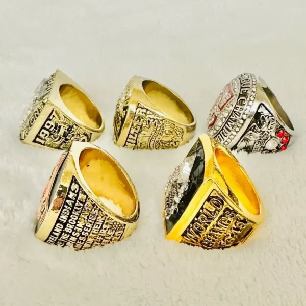 5 Cleveland Indians MLB World Series championship rings set MLB Rings baseball 3