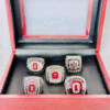 4 Ohio State championship rings – NCAA National champion rings collection NCAA Rings college backetball 6