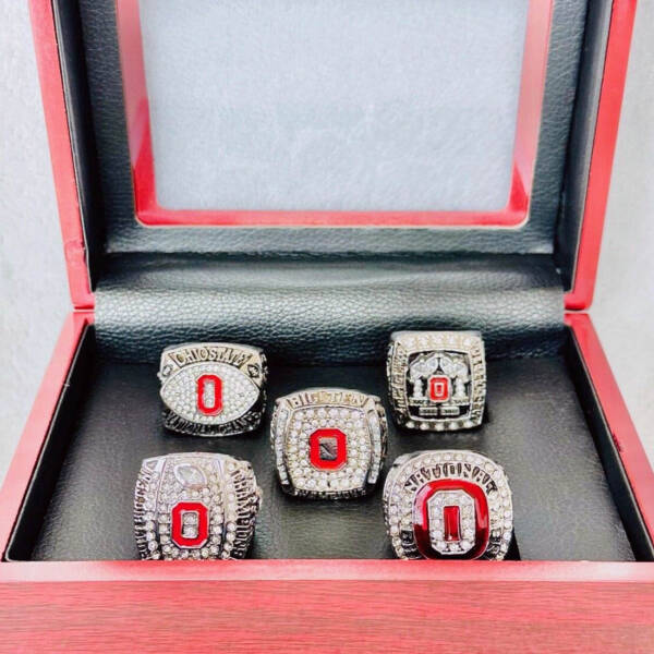 5 Ohio State NCAA championship rings set NCAA Rings college backetball