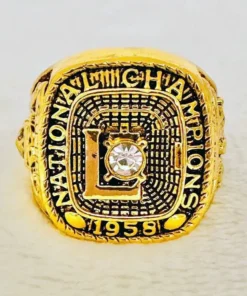 1958 LSU Tigers championship ring – NCAA National champion ring NCAA Rings aloha bowl 1958 LSU Tigers championship ring – NCAA National champion ring NCAA Rings aloha bowl