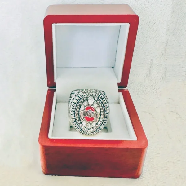 2015 Ohio State Buckeyes Sugar Bowl championship ring – NCAA National champion ring NCAA Rings 2015 Ohio State 4