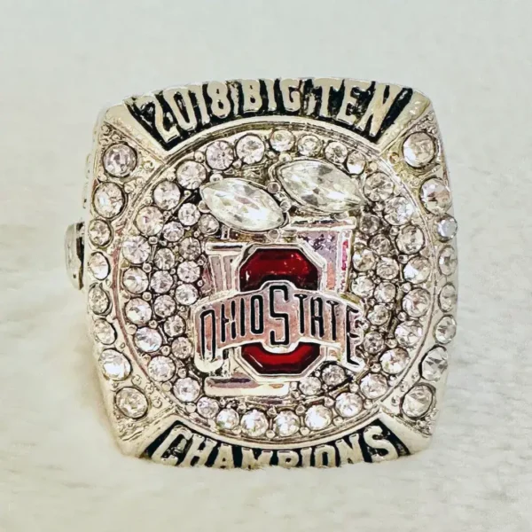 2018 Ohio State Buckeyes Big Ten championship ring – NCAA National champion ring NCAA Rings 2018 Ohio State