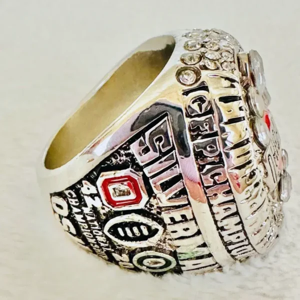 2015 Ohio State Buckeyes Sugar Bowl championship ring – NCAA National champion ring NCAA Rings 2015 Ohio State 5