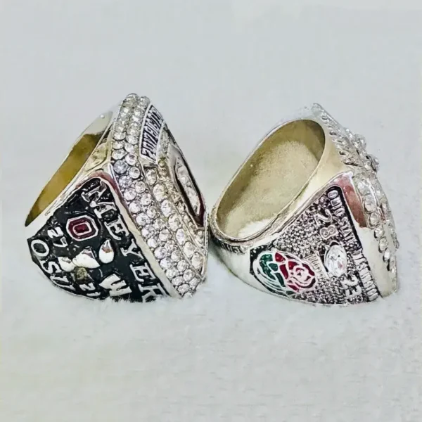 2017 & 2018 Ohio State championship ring – NCAA Big Ten championship ring set replica NCAA Rings college backetball 5