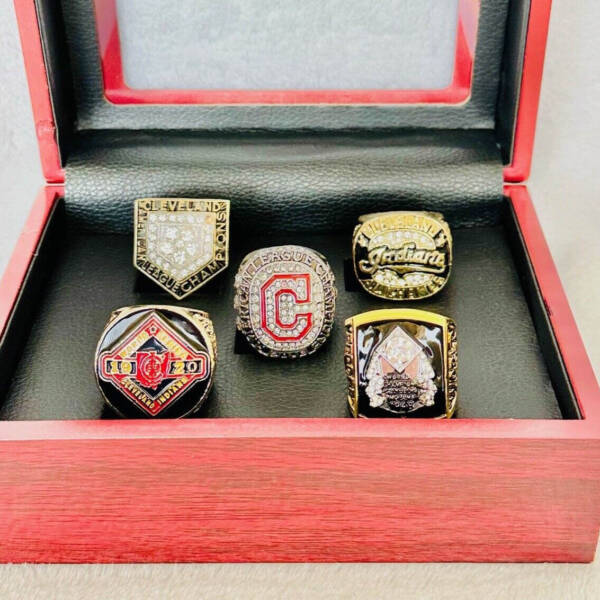 5 Cleveland Indians MLB World Series championship rings set MLB Rings baseball 5