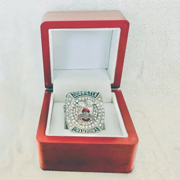 2018 Ohio State Buckeyes Big Ten championship ring – NCAA National champion ring NCAA Rings 2018 Ohio State 5