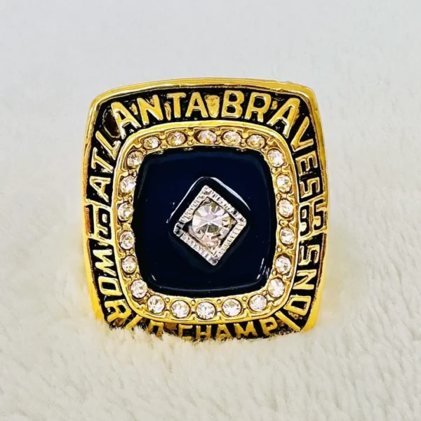 1995 Atlanta Braves Tom Glavine ring – MLB World Series championship ring MLB Rings 1995 Atlanta Braves