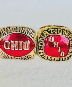 1967 & 1968 Ohio State championship ring – NCAA National championship ring set replica NCAA Rings 1967 Ohio State 1967 & 1968 Ohio State championship ring – NCAA National championship ring set replica NCAA Rings 1967 Ohio State