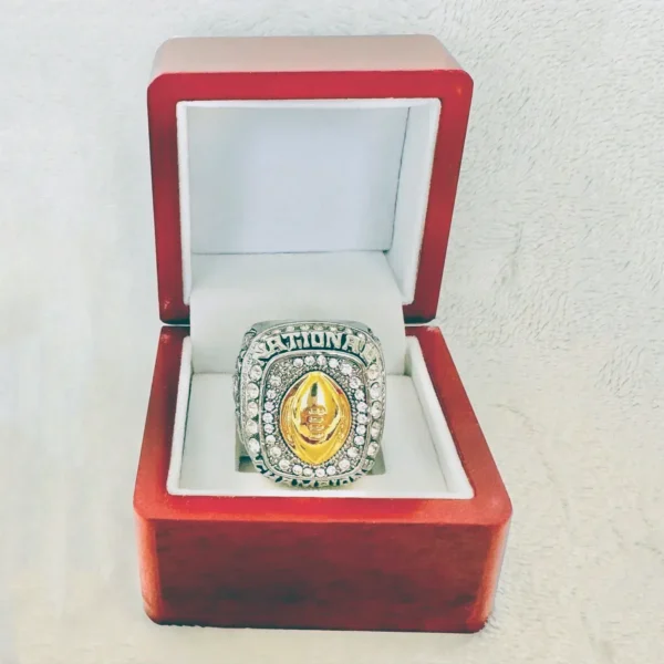 2015 Ohio State Buckeyes championship ring – NCAA National champion ring NCAA Rings 2015 Ohio State 5