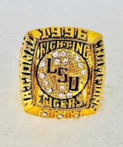 1996 LSU Fighting Tigers National championship ring – NCAA Baseball champion ring NCAA Rings 1996 LSU Tigers 1996 LSU Fighting Tigers National championship ring – NCAA Baseball champion ring NCAA Rings 1996 LSU Tigers