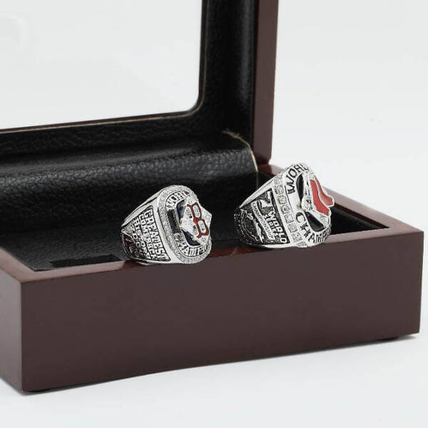 Boston Red Sox 2004 & 2007 MLB World Series championship ring set MLB Rings baseball 2