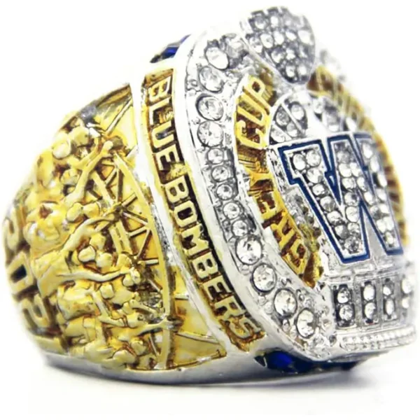 2021 Winnipeg Blue Bomber CFL Grey Cup championship ring Grey Cup rings 2021 winnipeg blue bomber 3