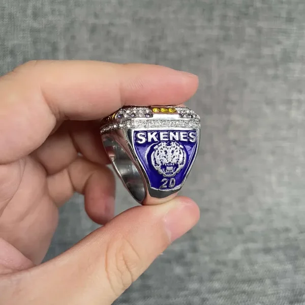 2023 LSU Tigers National championship ring – NCAA Football champion ring NCAA Rings 2023 LSU Tigers championship ring 5