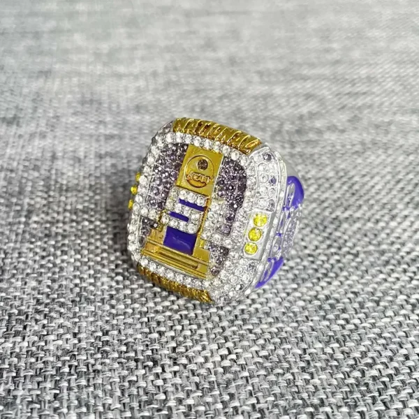 2023 LSU Tigers National championship ring – NCAA Football champion ring NCAA Rings 2023 LSU Tigers championship ring