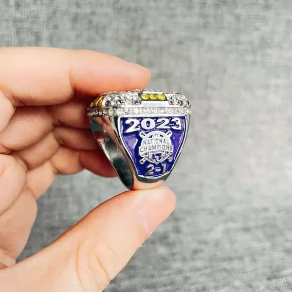 2023 LSU Tigers National championship ring – NCAA Football champion ring NCAA Rings 2023 LSU Tigers championship ring 3