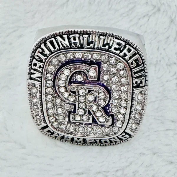 2007 Colorado Rockies MLB National League championship ring MLB Rings 2007 Colorado Rockies