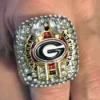 2022 Georgia Bulldogs NCAA National championship ring NCAA Rings 2022 Georgia Bulldogs 6