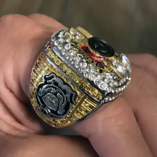 2023 Georgia Bulldogs NCAA National championship ring NCAA Rings 2023 Georgia Bulldogs 3