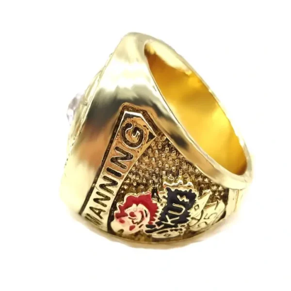 1986 Kansas Jayhawks Final Four championship ring – NCAA Basketball champion ring NCAA Rings 1986 Kansas Jayhawks 3