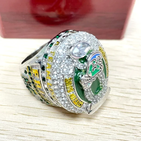 2023 Tulane Green Wave NCAA Cotton Bowl championship ring NCAA Rings 2023 Tulane Green Wave 3