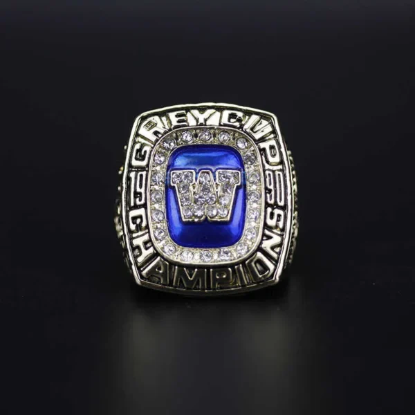 1990 Winnipeg Blue Bomber CFL Grey Cup championship ring Grey Cup rings 1990 winnipeg blue bomber