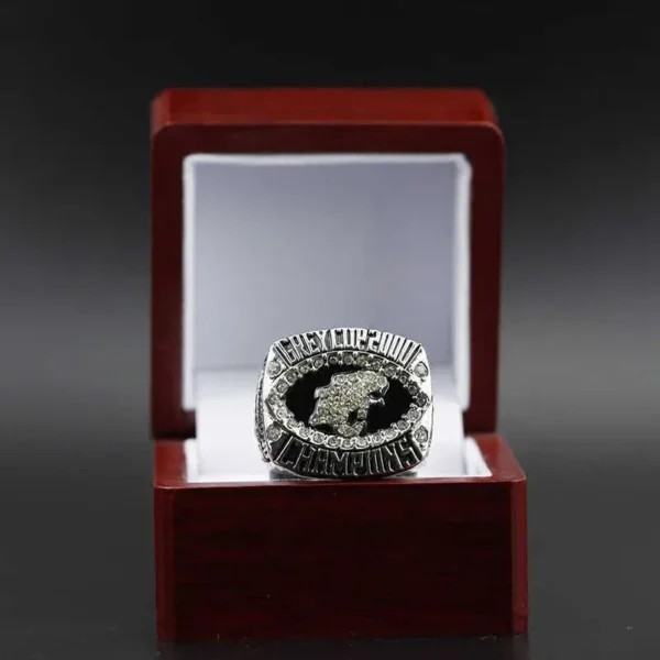 2000 BC Lions championship ring – Robert Drummond CFL Grey Cup champion ring Grey Cup rings 2000 BC Lions championship ring 5