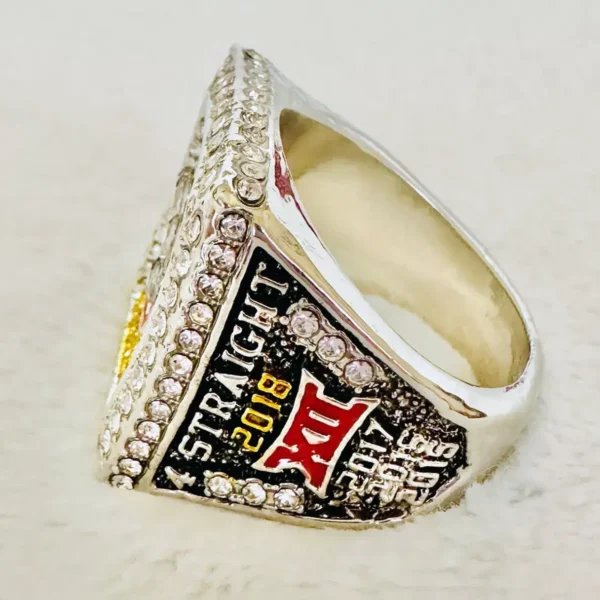 2018 Oklahoma Sooners championship ring – NCAA National champion ring NCAA Rings 2018 Oklahoma Sooners 2