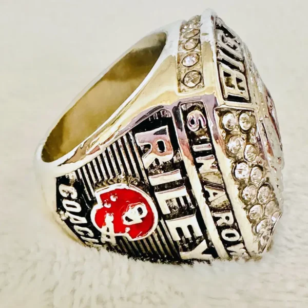 2020 Oklahoma Sooners Big 12 championship ring – NCAA National champion ring NCAA Rings 2020 Oklahoma Sooners 2