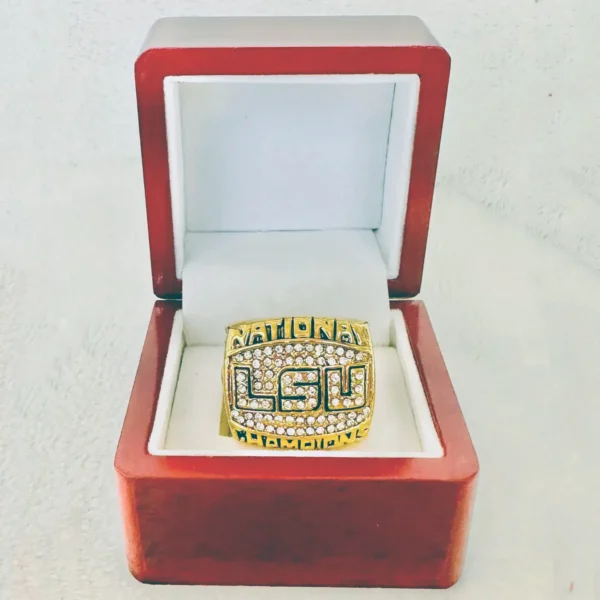 2003 LSU Tigers National championship ring – NCAA Football champion ring NCAA Rings 2003 LSU Tigers 3