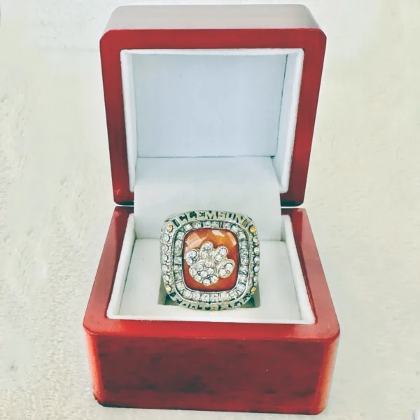 2015 Clemson Tigers NCAA championship ring NCAA Rings 2015 Clemson Tigers 4